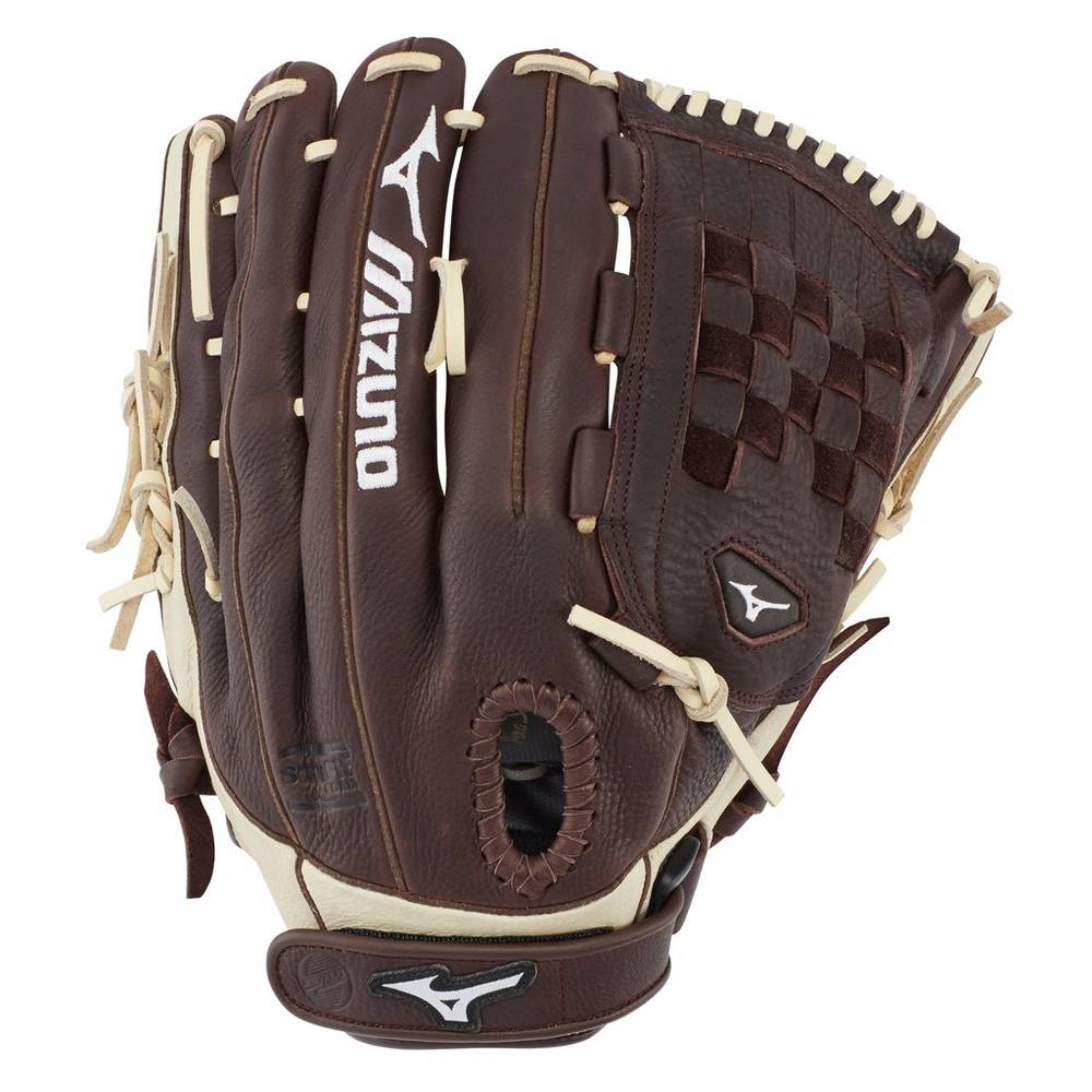 Mizuno Frachise Series Fastpitch 13" Női Kesztyű Kávé/Titán JMC193420